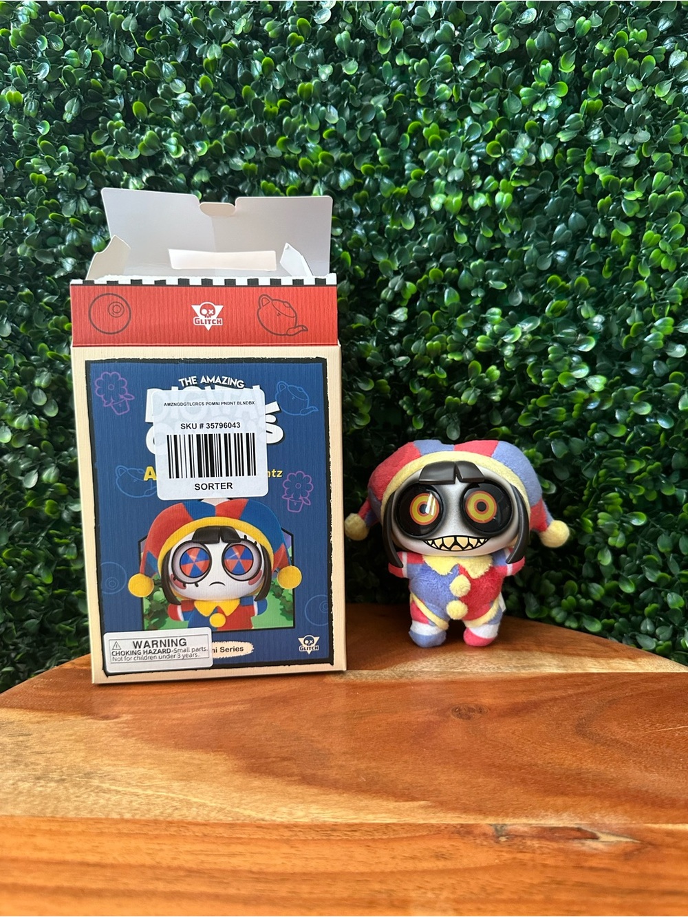 The Amazing Digital Circus Pomni Animiniz Pendantz Plush Keychain, Possessed
